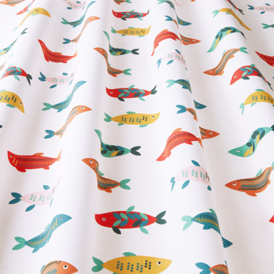 Ткань Mr Fish Poppy,Текстильные от Iliv от магазина Обои на стену